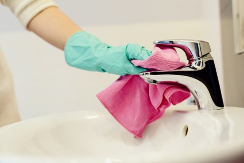 Deep cleaning preparation for a Wandsworth property ready for tenancy or business use