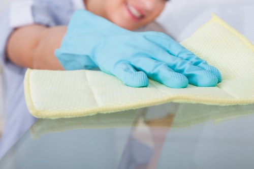 Professional cleaning of desks and shared office areas in Wandsworth