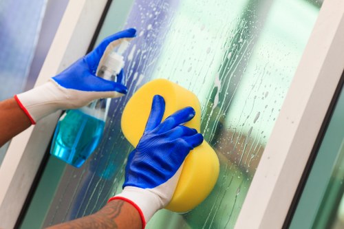 Local cleaning team servicing a home in Wandsworth