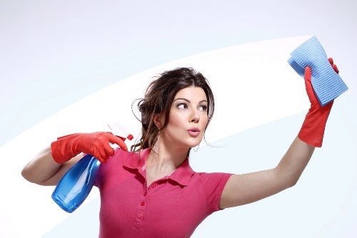 Commercial cleaning in a Wandsworth office space